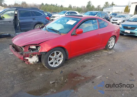 2002 Acura Rsx z USA, uszkodzony, nr VIN JH4DC53892C001333